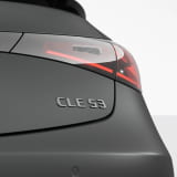 Scritta CLE 53 dark chrome CLE C236 Coupé originale Mercedes-AMG