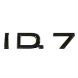 VW ID.7 scritta emblema portellone nero originale Volkswagen