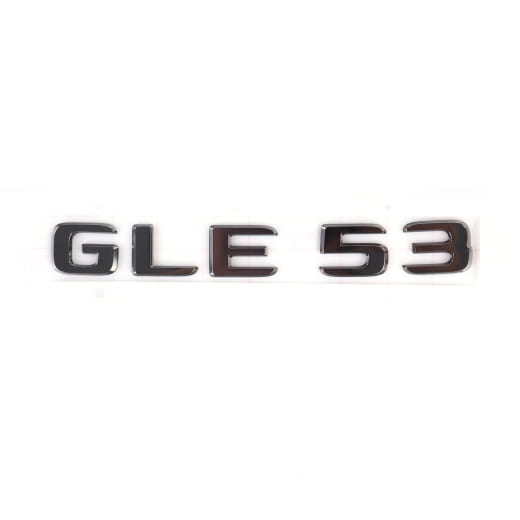 Scritta GLE 53 Dark Chrom C167 originale Mercedes-Benz | A1678175301