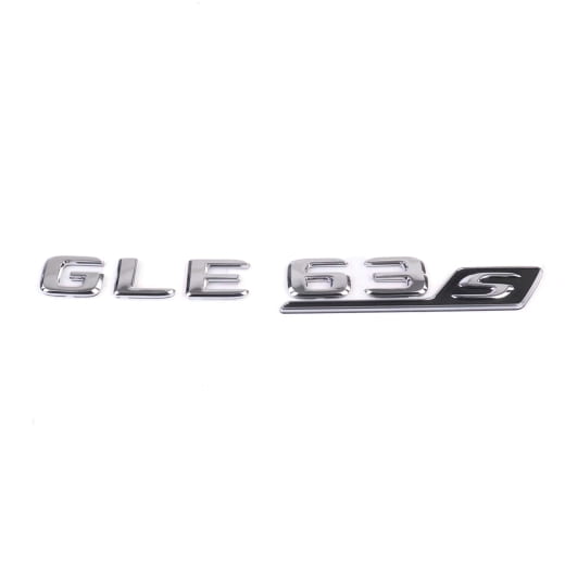 Scritta GLE 63 S cromata GLE V167 originale Mercedes-AMG | A1678176500
