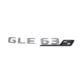 Scritta GLE 63 S cromata GLE V167 originale Mercedes-AMG