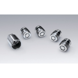 Set antifurto ruote bloccacerchi argento Kia Stinger CK Original Kia