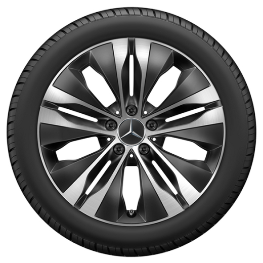 Set di cerchi da 18 pollici Classe C 206 Hybrid | A20640173007X23/A20640114007X23
