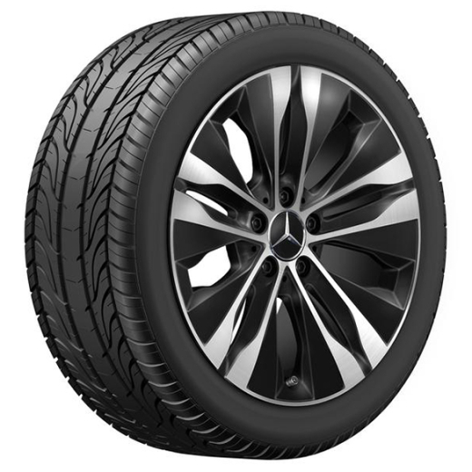 Set di cerchi da 18 pollici Classe C 206 Hybrid | A20640173007X23/A20640114007X23