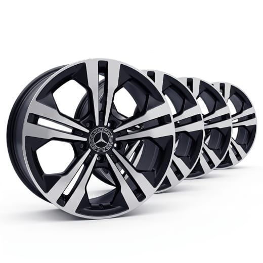 Cerchi 18 pollici 5 doppie razze GLA H247 originali Mercedes-Benz | A24740129007X23-GLA