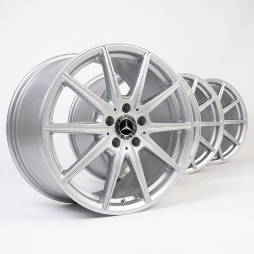 Set cerchi 18 pollici GLE V167 a 5 doppie razze Original Mercedes-Benz | A1674010000-7X45