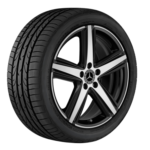 Set cerchi da 19 pollici a 5 razze Classe B W247 originale Mercedes-Benz | A17740114007X23-247