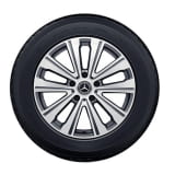 Set cerchi 19 pollici G-Klasse W463A a 8 razze himalaya grigio originale Mercedes-Benz