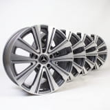 Set cerchi 19 pollici G-Klasse W463A a 8 razze himalaya grigio originale Mercedes-Benz