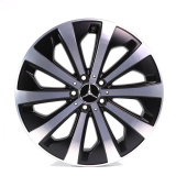 Set di cerchi da 19 pollici GLB X247 nero opaco Original Mercedes-Benz