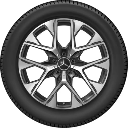 Set di cerchi da 19 pollici GLC SUV X254 nero | A2544016000/6600 7X23-X254