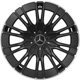 Set di cerchi da 20 pollici E-Klasse S214 T-Modell nero design multirazza Original Mercedes-Benz