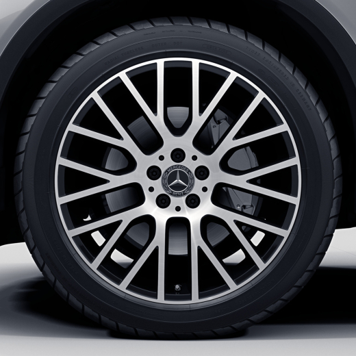 Cerchi originali 20 pollici Mercedes-Benz X253/C253 a razze a Y nero | A2534015200-7X23