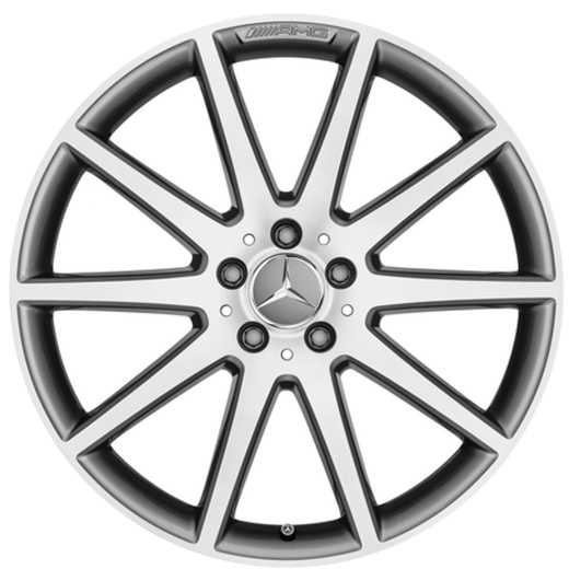 Set cerchi AMG 18 pollici Classe A A45 A45S W177 grigio titanio  | A1774013900 7X21-B