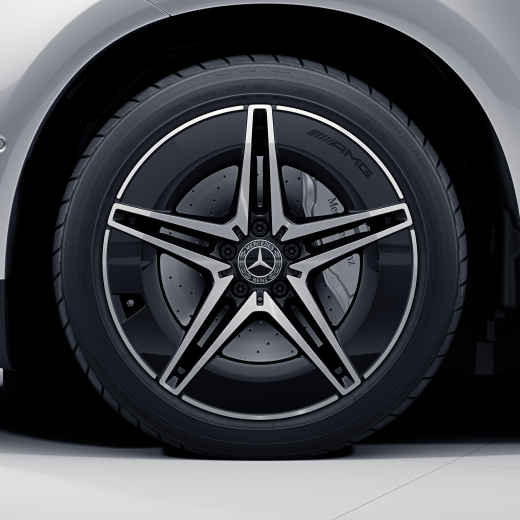 Cerchi AMG 19 pollici EQC N293 neri 5 doppie razze Original | A2934011500/1600-7X23