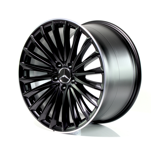 Set cerchi AMG SL R232 19 pollici nero opaco | A2324011900/2000 7X71