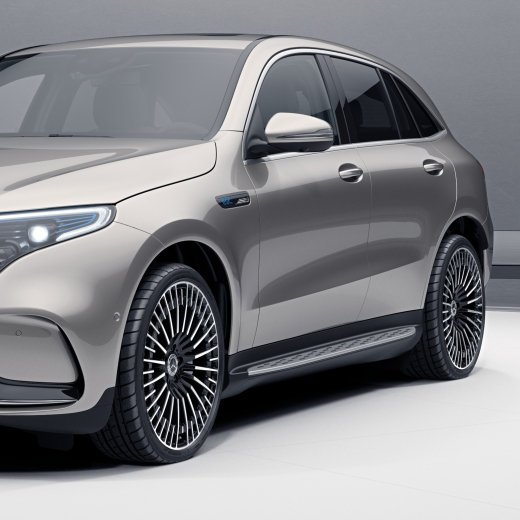 AMG 21 pollici EQC N293 cerchi nero multirazza originale | A29340110/1100-7X23