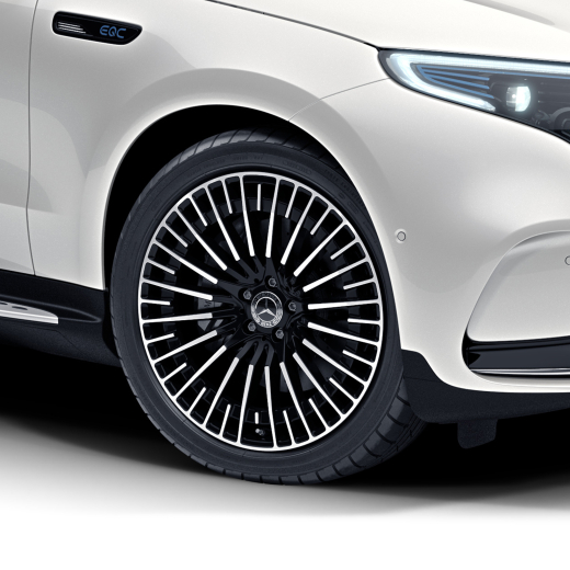 AMG 21 pollici EQC N293 cerchi nero multirazza originale | A29340110/1100-7X23