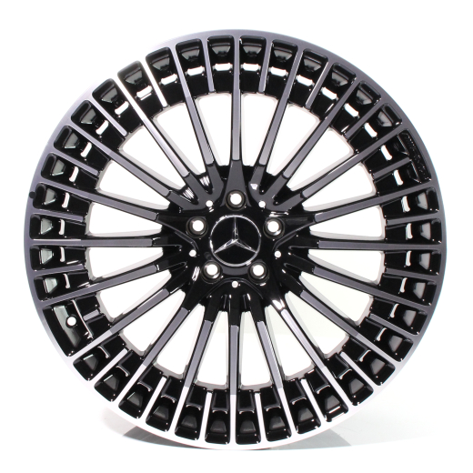 AMG 21 pollici EQC N293 cerchi nero multirazza originale | A29340110/1100-7X23