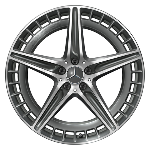 Cerchi AMG 21 pollici EQS V297 grigio tantalio  | A2974011600 7Y51