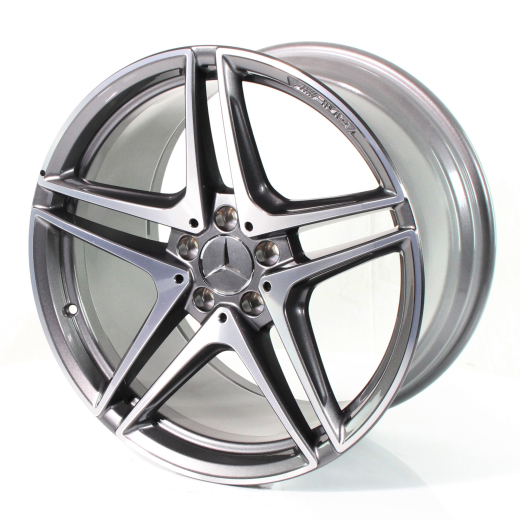 Set di cerchi AMG 19 pollici C-Klasse W205 design a 5 doppie razze | A2054016200/6300-7X21