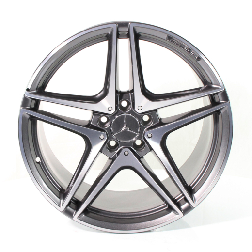 Set di cerchi AMG 19 pollici C-Klasse W205 design a 5 doppie razze | A2054016200/6300-7X21