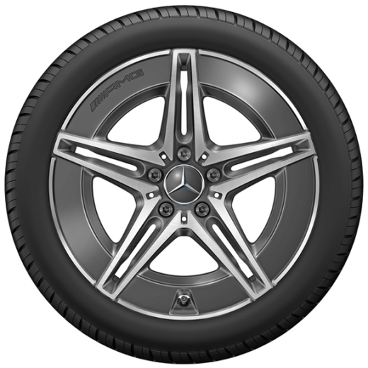 Set cerchi AMG 18 pollici Classe C 206 Hybrid | A20640176007Y51/A20640166007Y51