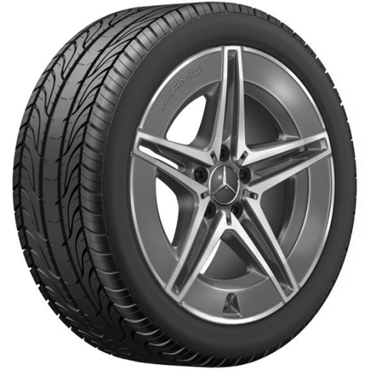 Set cerchi AMG 18 pollici Classe C 206 Hybrid | A20640176007Y51/A20640166007Y51