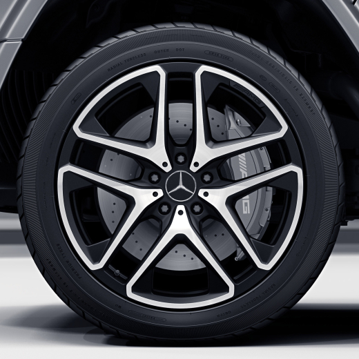 Cerchi AMG 21 pollici G-Klasse 463A nero Original Mercedes-Benz | A46340119007X36-B