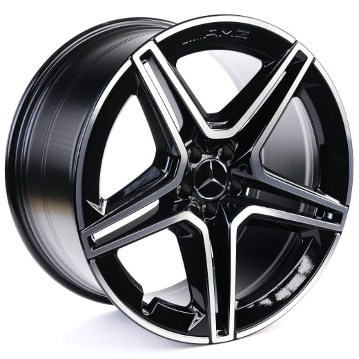 Cerchi AMG 21 pollici GLS X167 nero 5 doppie razze Original | A1674017300/7400-7X23