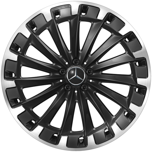 Set di cerchi AMG 22 pollici EQS SUV X296 Mercedes-Benz | A2964011800 7X23-B