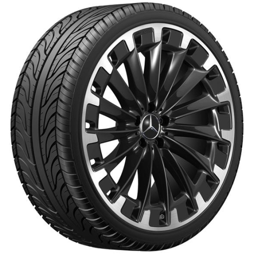 Set di cerchi AMG 22 pollici EQS SUV X296 Mercedes-Benz | A2964011800 7X23-B