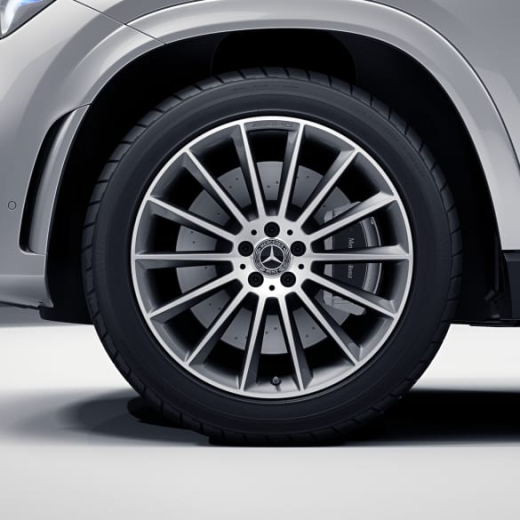 Set cerchi 21 pollici GLE Coupé C167 grigio ruota multirazze | A1674013400/3500-7X21-C167