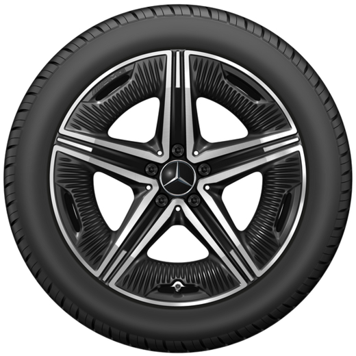 19 pollici gomme invernali EQE V295 nere Original Mercedes-Benz | Q440141715670/80