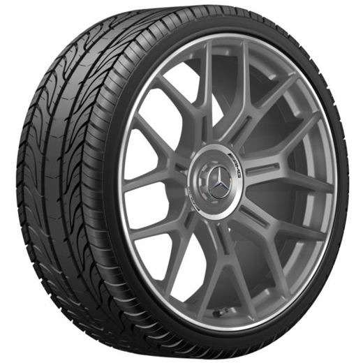 Set di cerchi forgiati da 21 pollici GLC X254 SUV Original Mercedes-AMG | A2544011600/-1700 7X70-X254