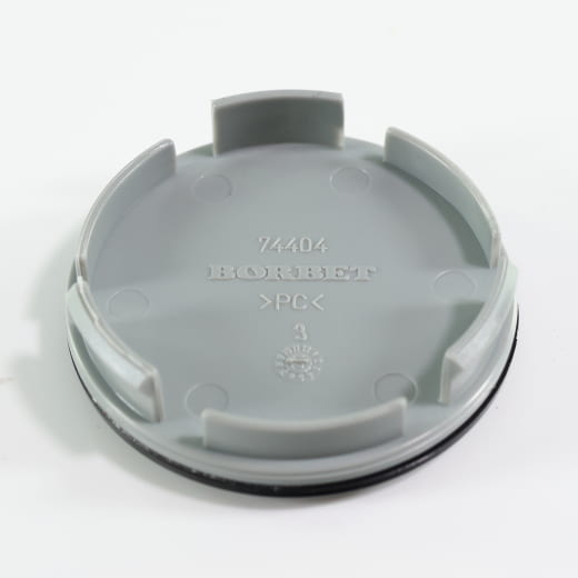 Set coprimozzo grigio grafite 49 mm nuovo logo Original Kia | 66400ADE91GRBO-Set