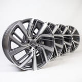 Set di cerchi da 19 pollici Classe E S214 T-Modell tremolitgrigio metallizzato originale Mercedes‑B