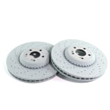 Set dischi freno anteriori GLC Coupé C254 A2234214200 originale Mercedes-Benz