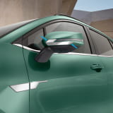 Set modanature calotta specchietto aspetto cromato argento Kia Sportage NQ5 originale Kia