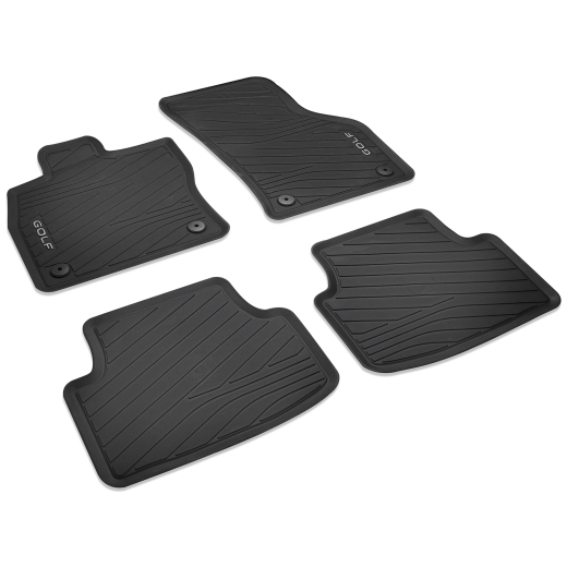 Set tappetini auto in gomma 4 pezzi VW Golf 8 Variant | 5H9061500 82V