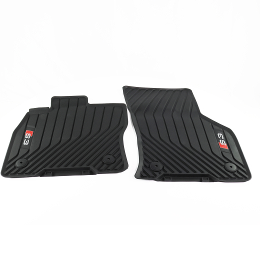 Tappetini auto in gomma S3 Audi A3 8Y nero accessori originali Audi 8Y1061221A041 | 8Y1061221A 041