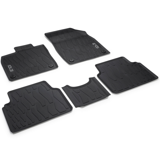 Set tappetini auto in gomma 5 pezzi anteriori VW ID.3 originale Volkswagen | 10B061500 82V
