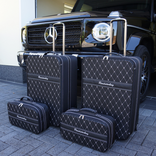 Set valigie 4 pz. Mercedes-Benz Classe G W463A originale Roadsterbag | Roadsterbag-W463A