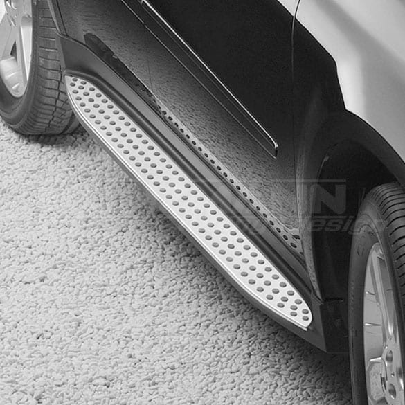 Amg Running Boards Stainless Steel Rubber Nubs For Ml W164