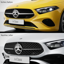 Sierlijst grille auto zwart Night pakket A-Klasse W177 V177  | A1778889500