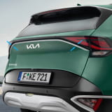 Sierlijst kofferbak achterklep geborsteld aluminium look KIA Sportage NQ5 Origineel KIA