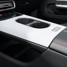 Sierlijst middenconsole CLA C174 natuurfiber wit mat silent  | A1746806200-C174