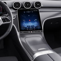 Sierlijst middenconsole ruitmotief C-Klasse 206 Mercedes-Bez | A206680-794