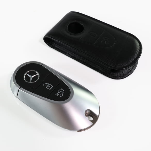 Sleuteletui 8e generatie rundsleder zwart origineel Mercedes | B66960576