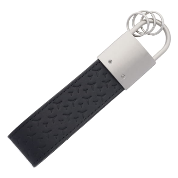 Sleutelhanger Upcycling Mercedes-ster zwart | B66959376